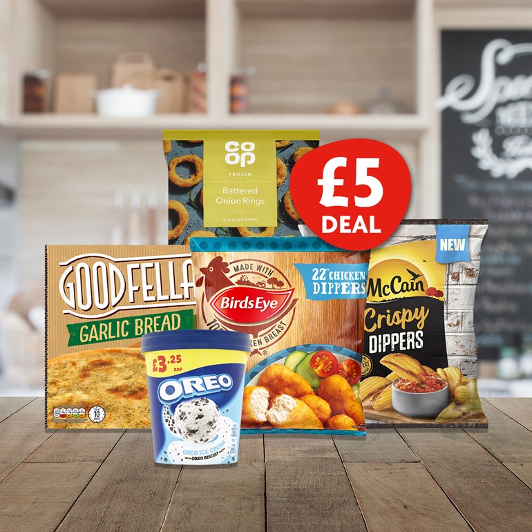 Great value deals to retain new shoppers Fiver Deal