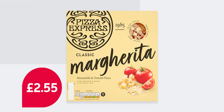 More savings on brands at Nisa Pizza Express Margherita