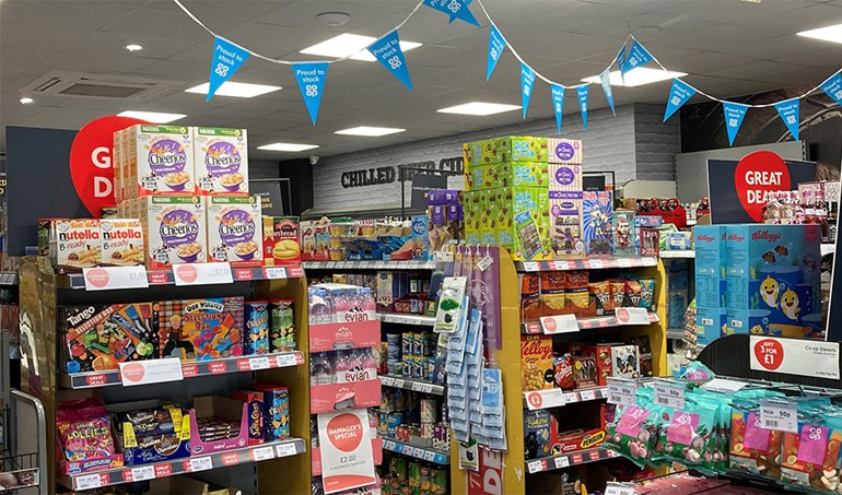 Delivering results in Glasgow instore stocked products for confectionery