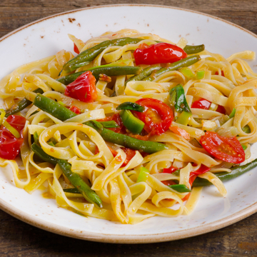 Spring Vegetable Tagliatelle