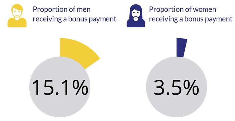 Gender Pay Gap 2021 - Bonus Payment Pie Chart