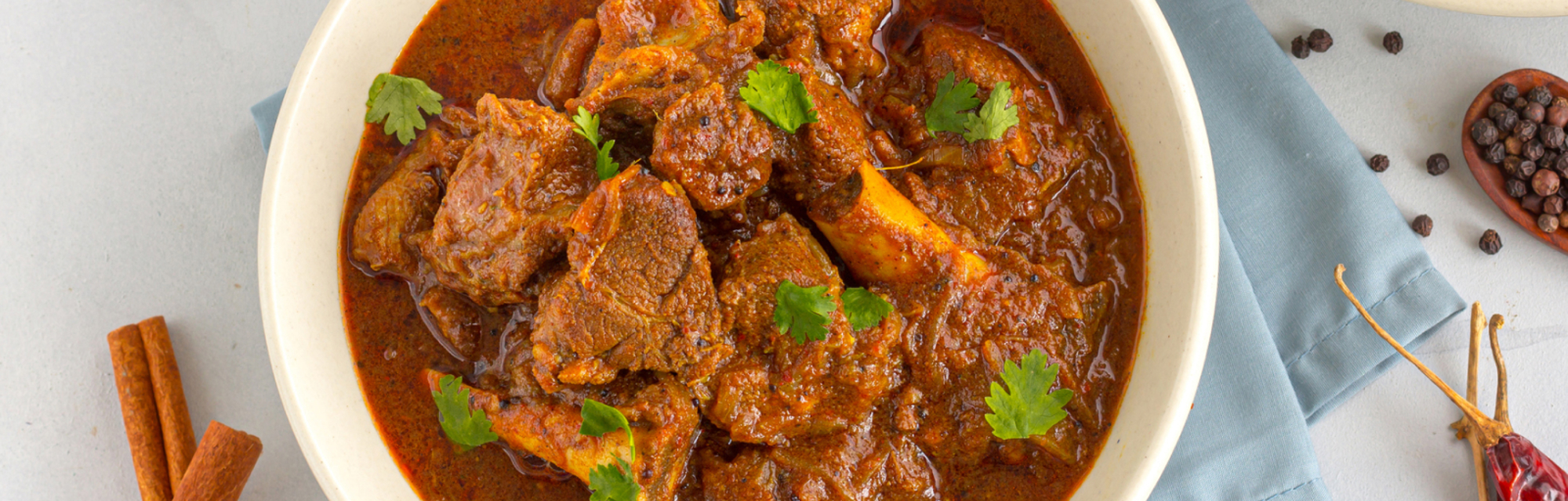 Leftover lamb curry