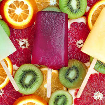 Fruit lollies