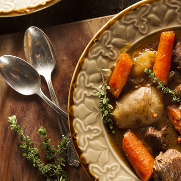 Slow cooker Irish lamb stew