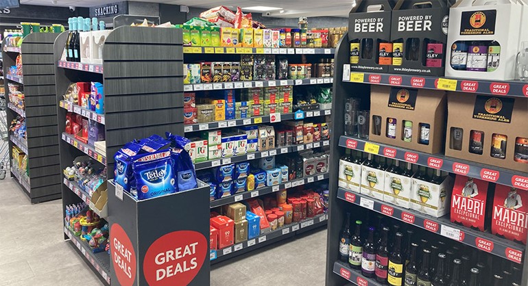 Sales and customer confidence grow in Grassington in-store with stocked confectionery