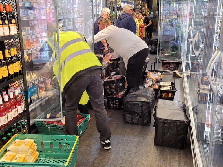 Filling up the foodbanks of Coventry article 1